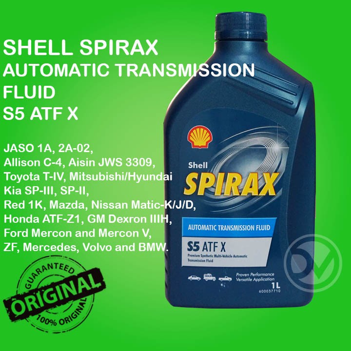 Shell Spirax S5 ATF X transmisi matic 1L Original