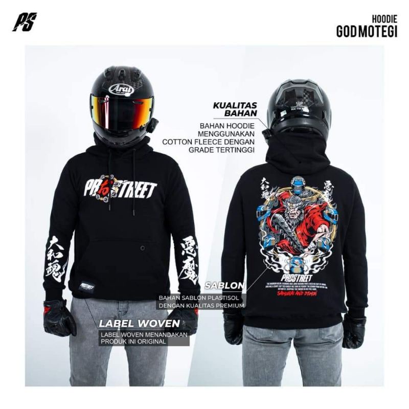HOODIE PROSTREET GODMOTEGI NEW