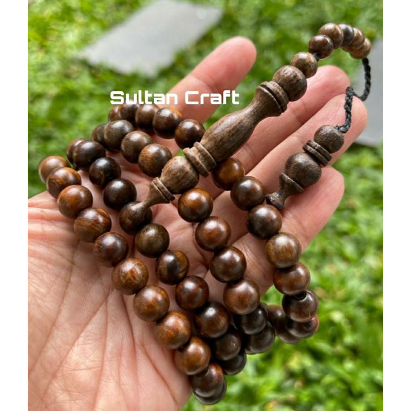 Tasbih Gaharu Wangi / Tasbih Kayu Gaharu Kalimantan Asli / Tasbih 99 / Tasbeh Gaharu