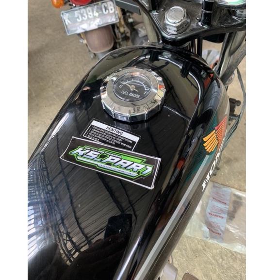 tutup tangki cb indikator helibars whellprof gl win pelampung pengukur bensin cb100 gl100 win (KODE 