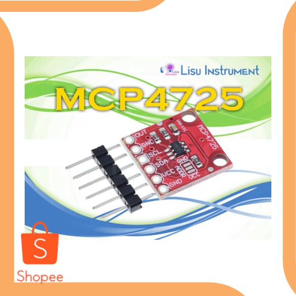 Modulo Breakout DAC MCP4725 Scheda Di Sviluppo I2C 2,7 V-5,5 V EEPROM