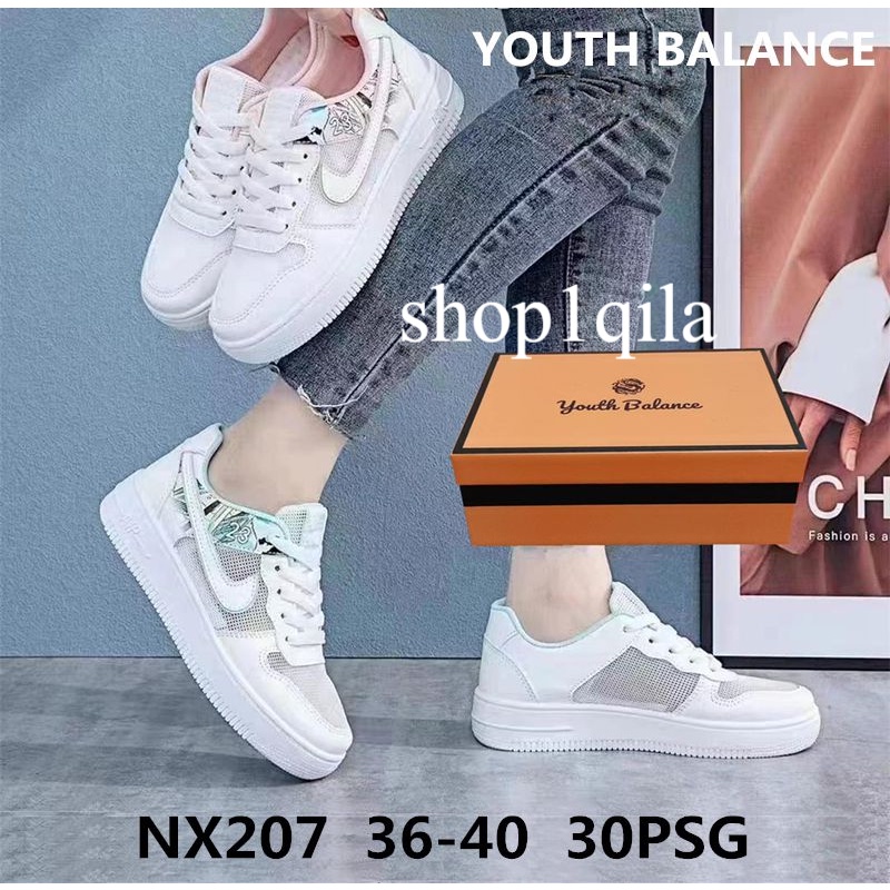 SEPATU SPORT WANITA IMPORT YOUTH BALANCE NX207/SEPATU WANITA KEKINIAN