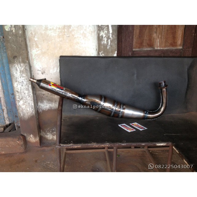 Knalpot SMR RX-King Kolong 3v3 Semi Garapan-3