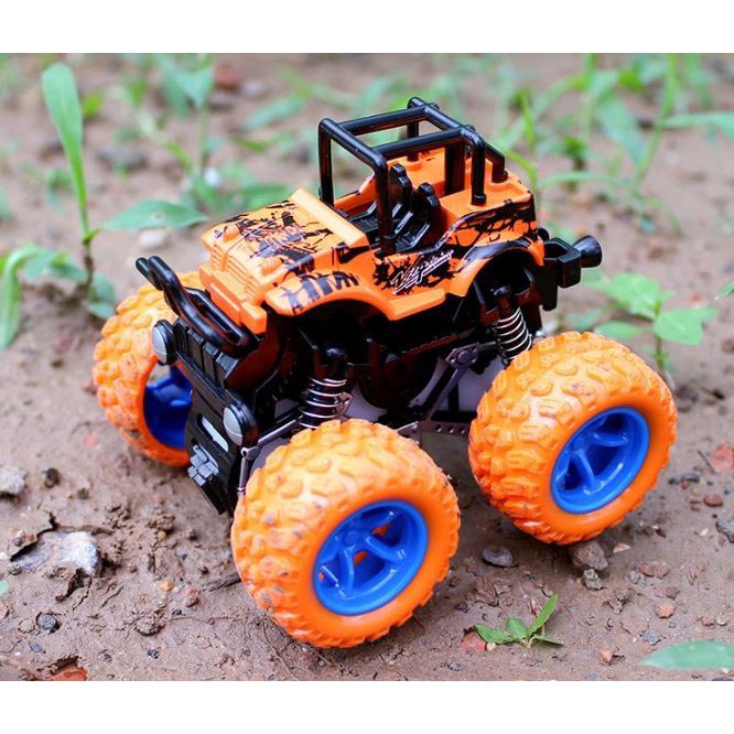 Mobil Monster Zap Mainan Mobil Jip Off Road 4 Drive Inertial Bigfoot