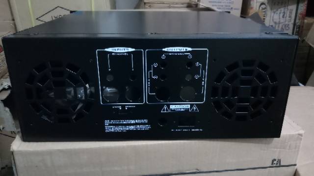 Box power Amplifier CA30 Lengkap Panel Depan Klip