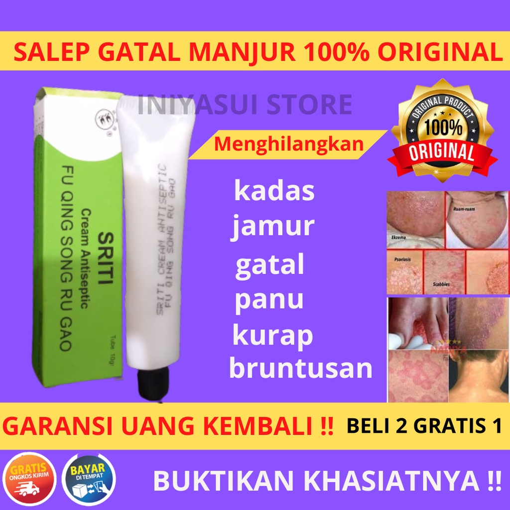 Jual Obat Salep Gatal Panu Kadas Kurap Kudis Bruntusan Eksim Basah Dan