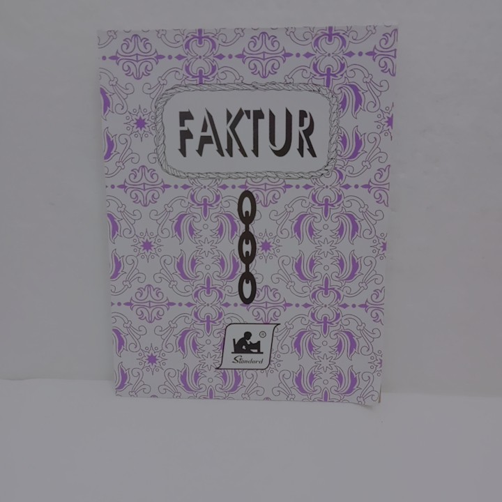 Bon faktur standard besar rangkap 4