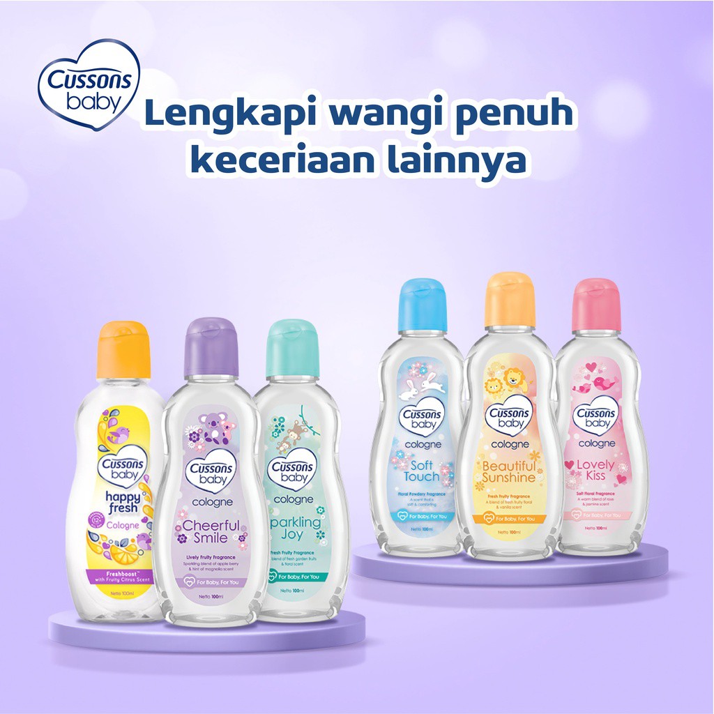 Cussons Baby Cologne - Minyak Wangi Bayi 100ml