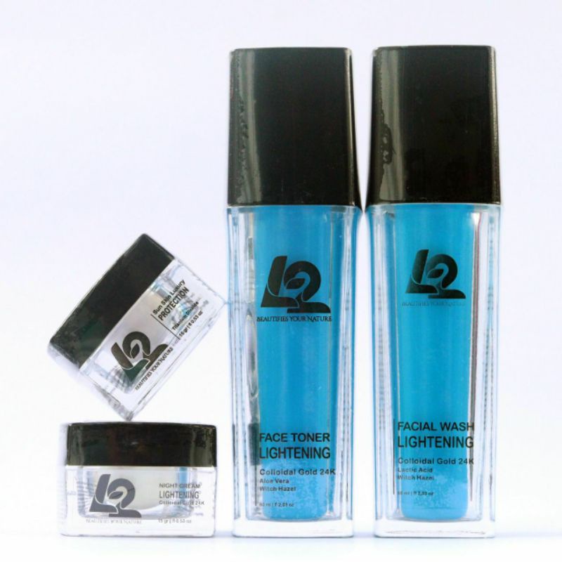 Paket skincare Big Platinum Luxury Glow L2 skin skincare aman bpom