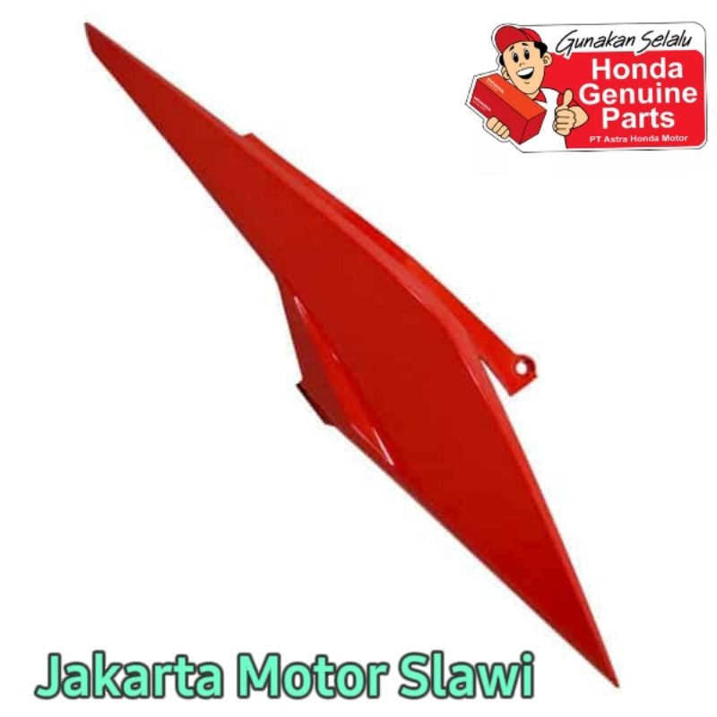 83610-K56-N00(kanan) ; 83620-K56-N00(kiri) cover body sonic kanan warna hitam  asli honda