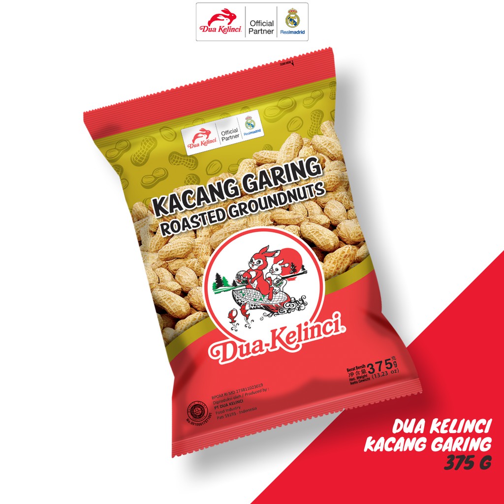 

DUA KELINCI KACANG GARING 375 GRAM