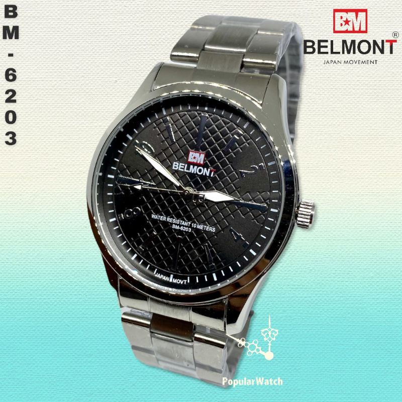 jam tangan rantai couple belmont BM6203 100%ORIGINAL dan WATER RESISTANT!!