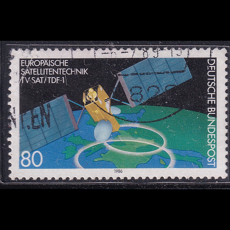 

Prangko Germany 1986 - European Satellite Technology