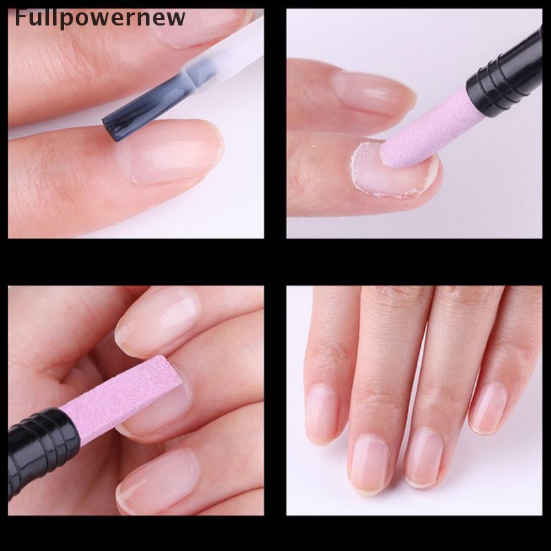 [FULL] 1Pcs Nail Art Quartz Scrubs Stone Cuticle Remover Stick Pen Manicure Tools