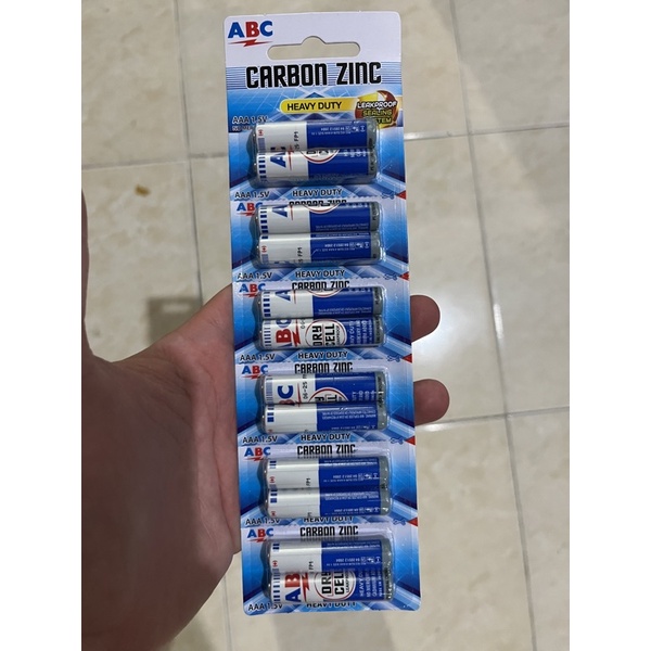 (ABC Biru) BATERAI / BATTERAI / BATTERY / BATRE ABC AA /AAA BIRU HARGA SPESIAL