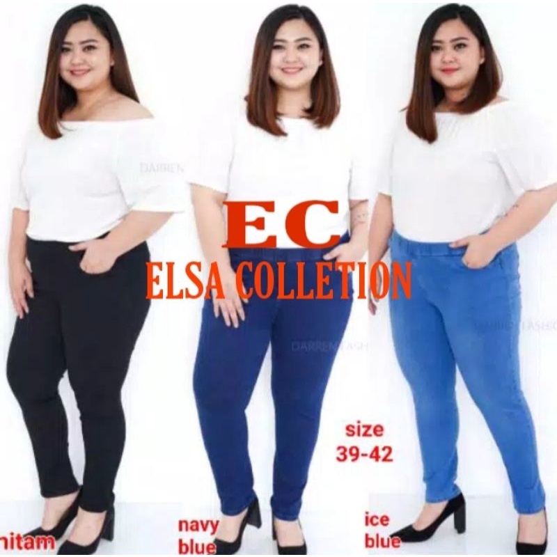 Size(27-42) Celana jeans Levis Premium Celana pinggang Karet Super Jumbo Harga terjangkau