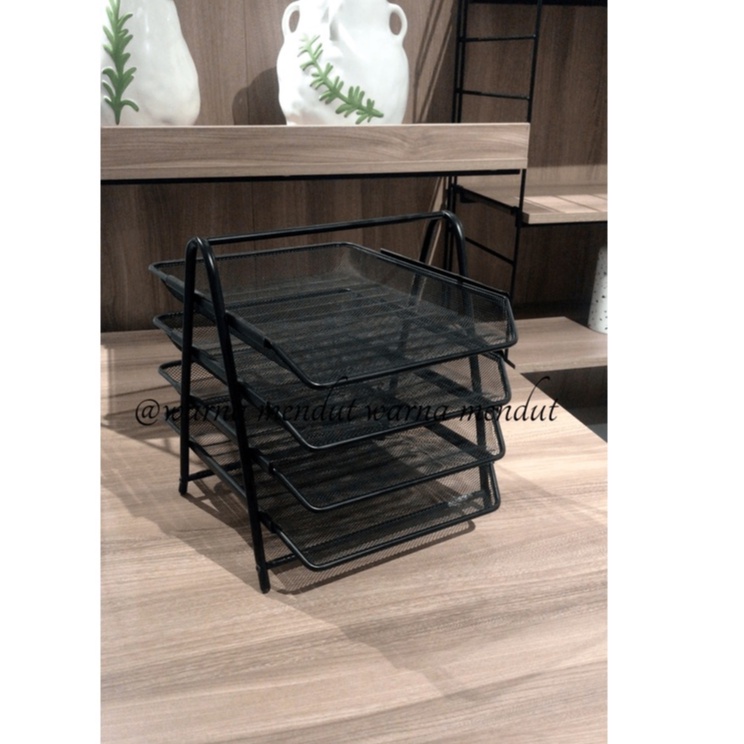 

Rak dokumen file organizer 4 tingkat 29.5x35.5x32.5cm EYO IF35451