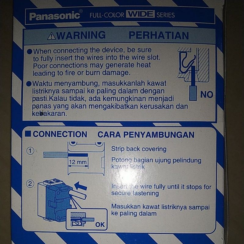 stop kontak panasonic