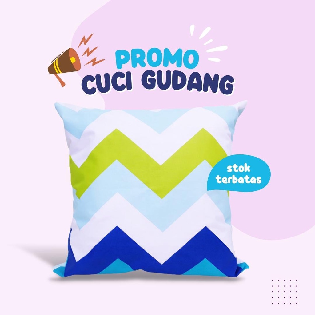 [CUCI GUDANG] Sarung Bantal Sofa 40 x 40