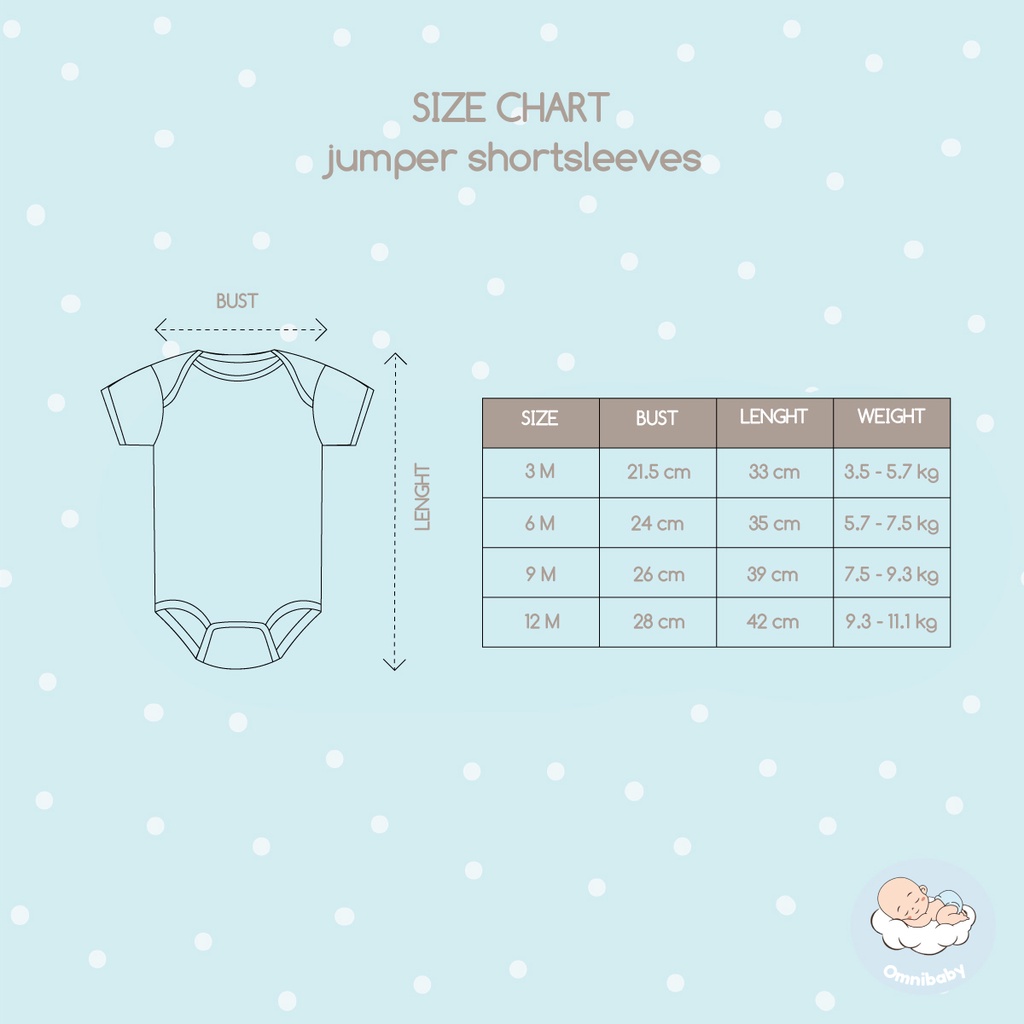 lovelle cart's jumper pendek bayi laki laki, bayi permpuan 5in1 0-12 bulan SNI