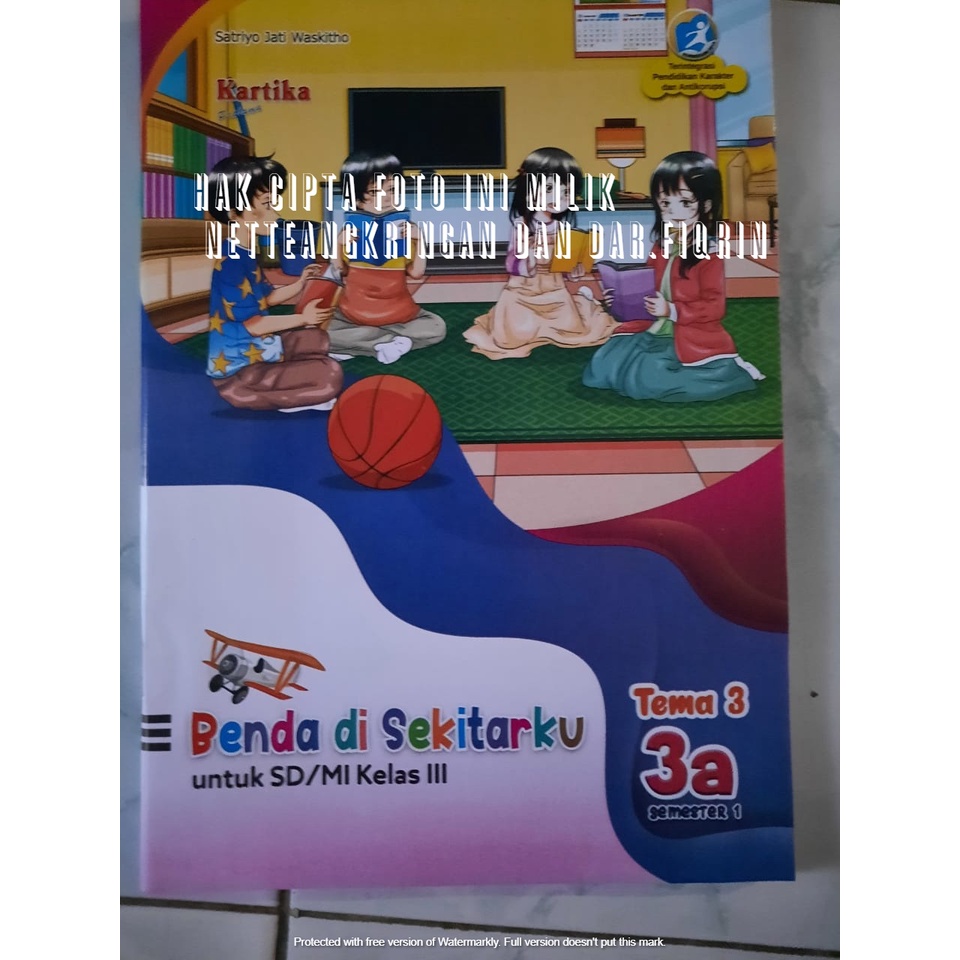 LKS Pengayaan  tematik kelas 3 semester 1 tema 1 2 3 4 untuk SD MI K13 kartika  Revisi 2018 dijual P