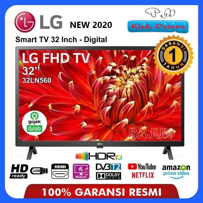 Ready&Siapkirim Lg Led Smart Tv 32 Inch 32Ln560 Netflix Youtube Hdr10 - Lg 32Ln560Bpta