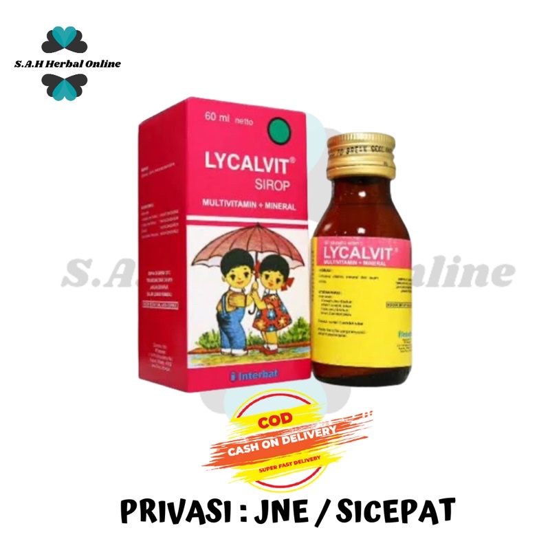 Lycalvit Sirup 60 ml