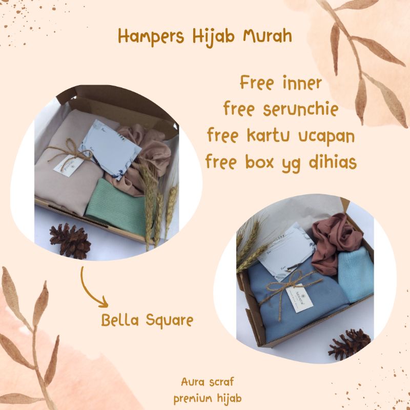 

Hampers Hijab Kado Ultah Pernikahan Wisuda Dll
