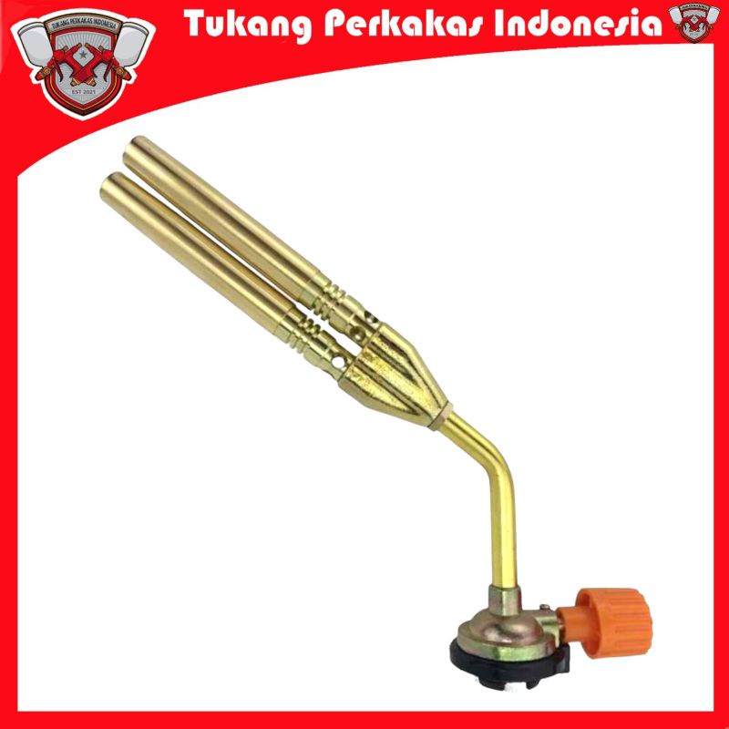 GAS TORCH DOUBLE BLAZING TWIN BRAZING GAS TORCH