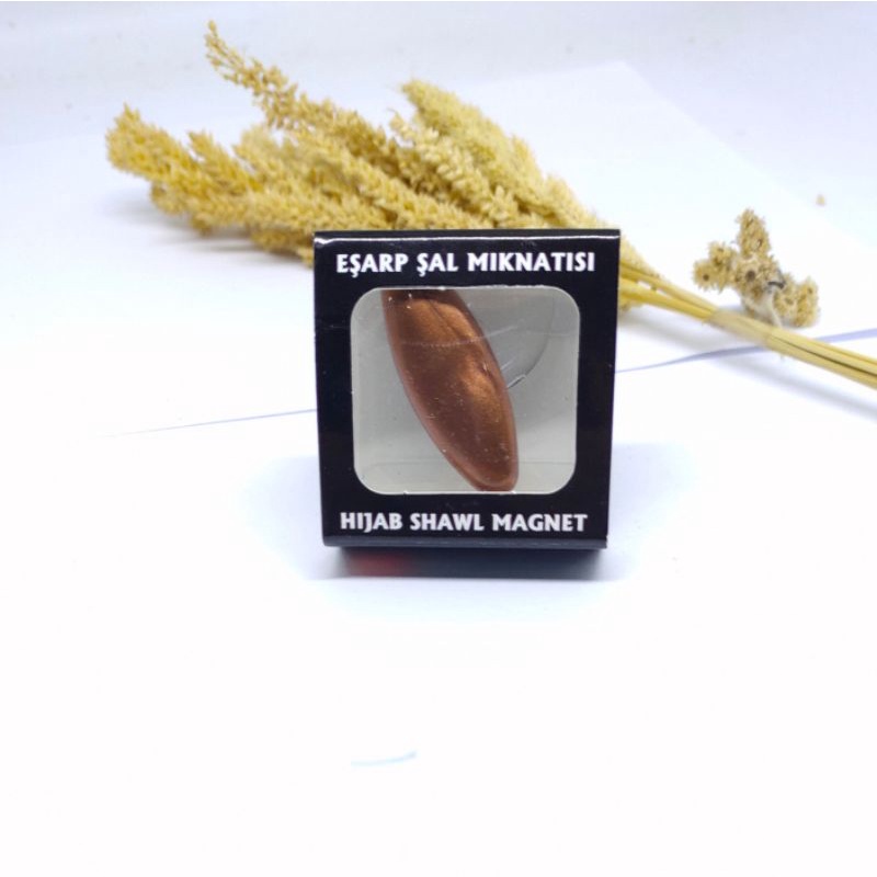 Bros pin kapsul BROS JILBAB Oval / BROS DAGU  Oren Turkey-Bakar