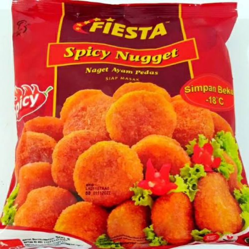

Fiesta Spicy Nugget 500gram