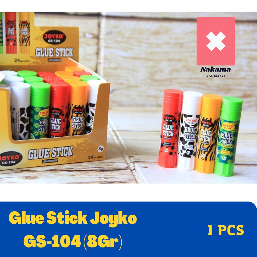 

Glue Stick Joyko Lem Stick GS-104 Motif Animal 8gr