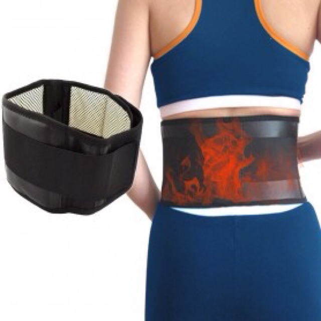 ORI+ Sabuk Magnet Terapi Pinggang Therapy Tourmaline Belt Magnetic Self Heating SD8