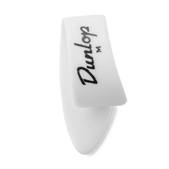 Dunlop Set Finger &amp; Thumb Pick White Pik Jari Jempol Gitar