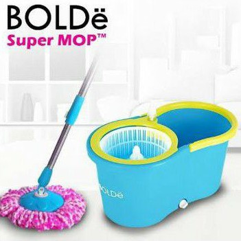 Alat Pel Bolde Super Mop M 788 X + Botol Pewangi Alat Pel Putar Alat Pel Putar Bolde Mop Unicorn