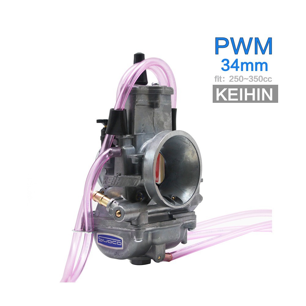 Zsdtrp Keihin Pwm 34 36 38 40 42mm Karburator Mesin 2t 4t Untuk Motor Skuter Atv Dirt Bike-34mm