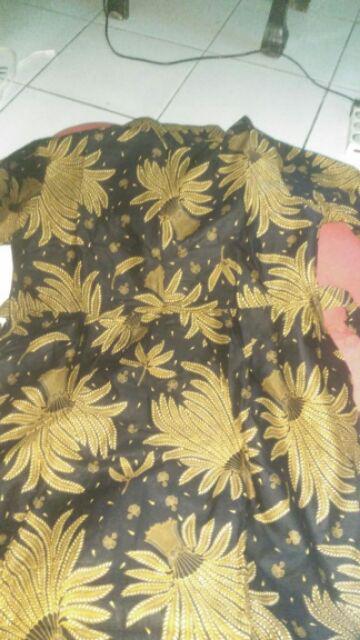 Long Dress Batik Gamis Batika Nadine Manggar Kobis Kupu Padi Ulir Manis Gendis Marsya Moszaik..