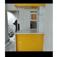 meja bar meja dapur 150 x 60 x 220 hpl