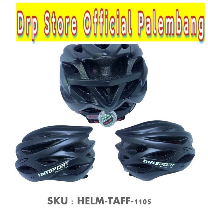 Helm Sepeda EPS PVC Shell dengan Lampu Backlight - 1105