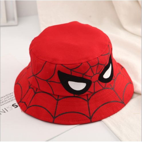 TOPI ANAK LAKI LAKI KEKINIAN KARAKTER SUPERHERO SPIDERMAN UMUR 2-8 TAHUN KID KOREA CAP IMPORT  A4