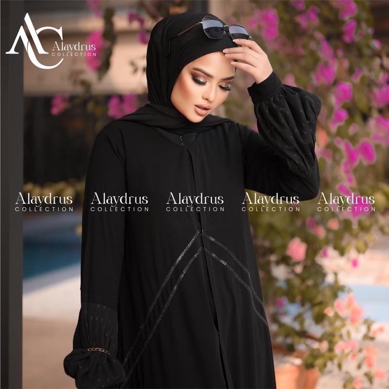 Abaya Gamis Maxi Dress Busana Muslimah Gamis Arab Saudi 863