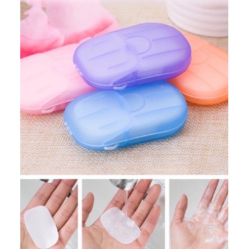 

[AWO] Sabun Cuci Tangan Kertas / Travelling Paper Soap