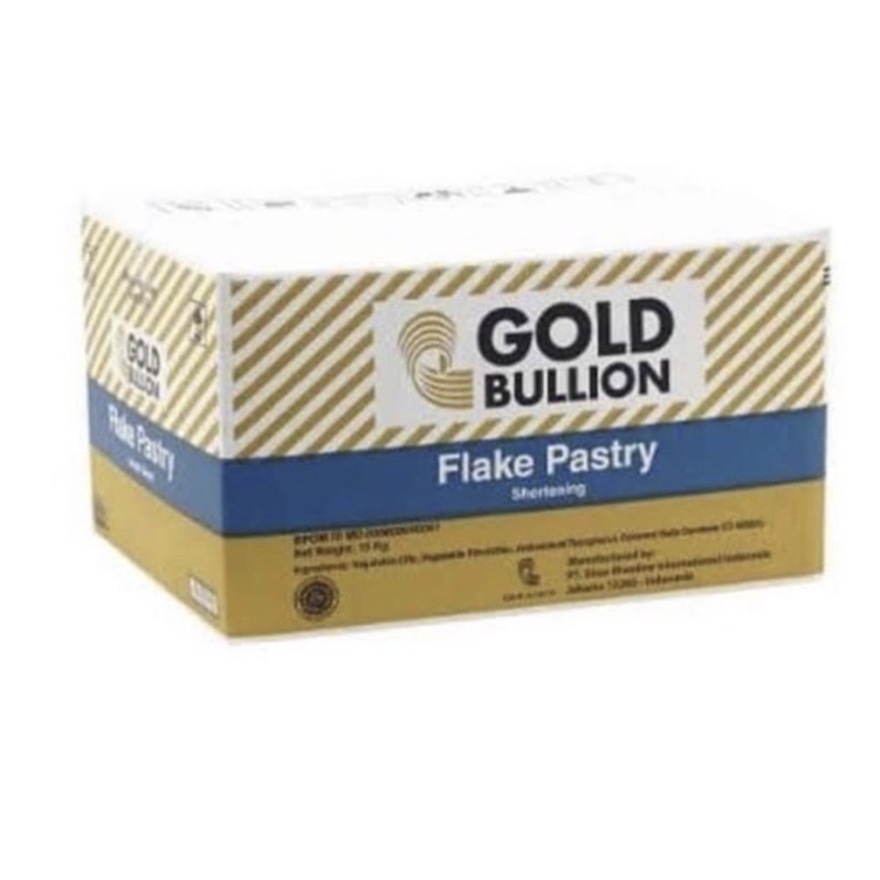 

Gold Bullion Korsvet Puff Pastry 15 kg - FLAKE PASTRY