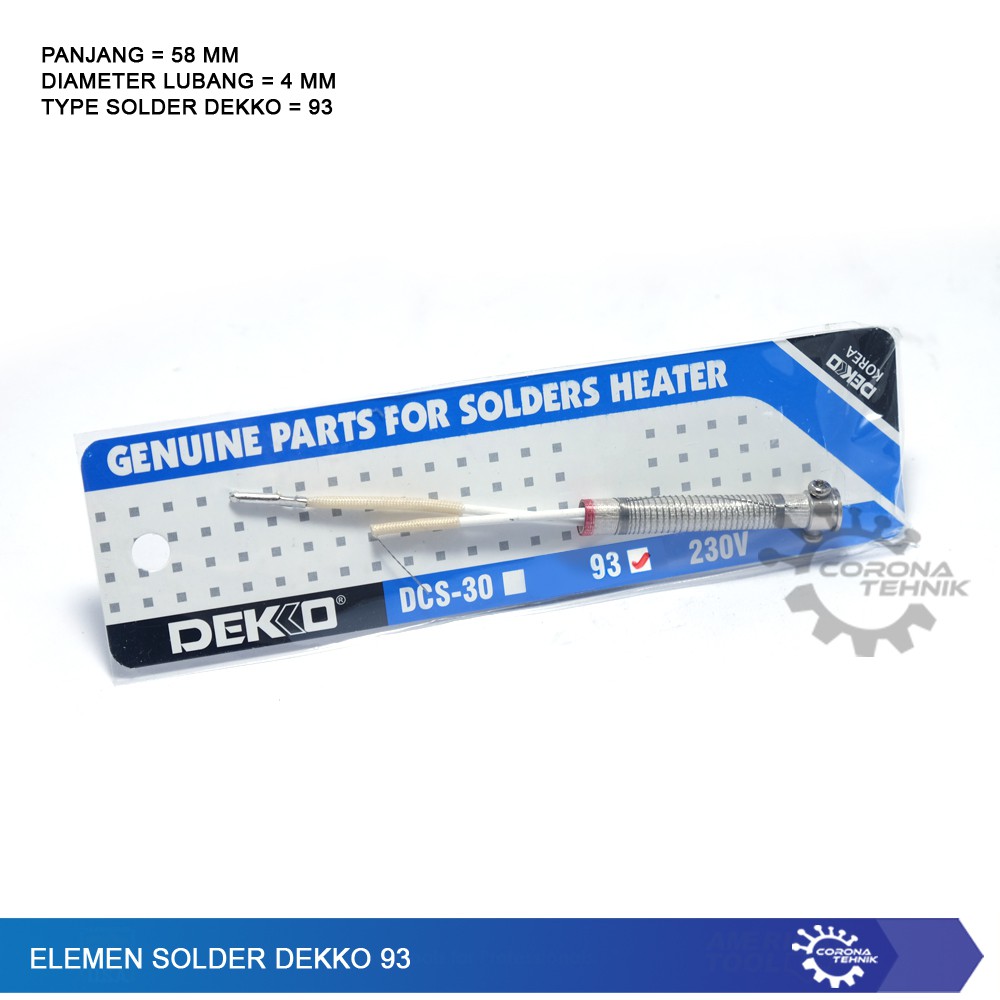 Elemen Solder Dekko 93