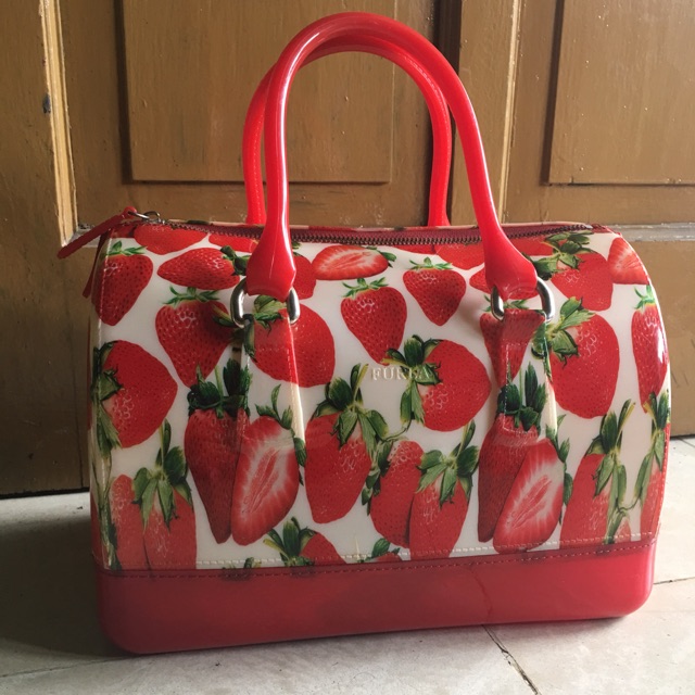 Tas Furla jelly strawberry