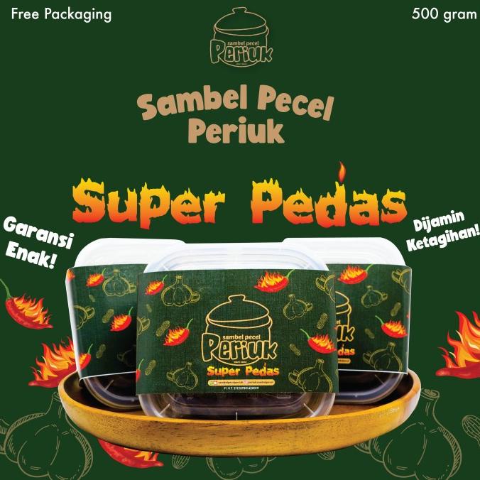 

!!!!!!] SAMBEL BUMBU PECEL PERIUK SUPER PEDAS 500gram