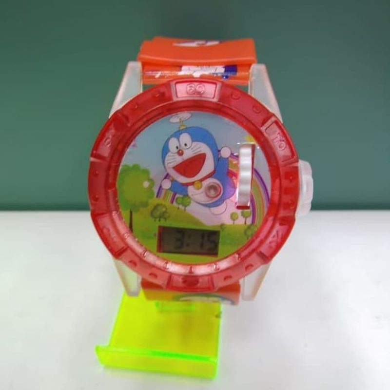 Jam anak perempuan jam karater Doraemon