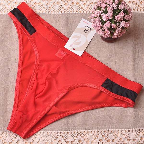 Celana Pria G String Celana Dalam Pria Transparan Segitiga y037