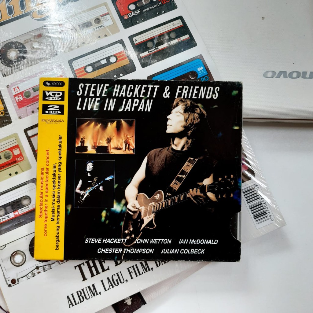 CD STEVE HACKETT & FRIENDS LIVE IN JAPAN (SECONDHAND/PRELOVED)