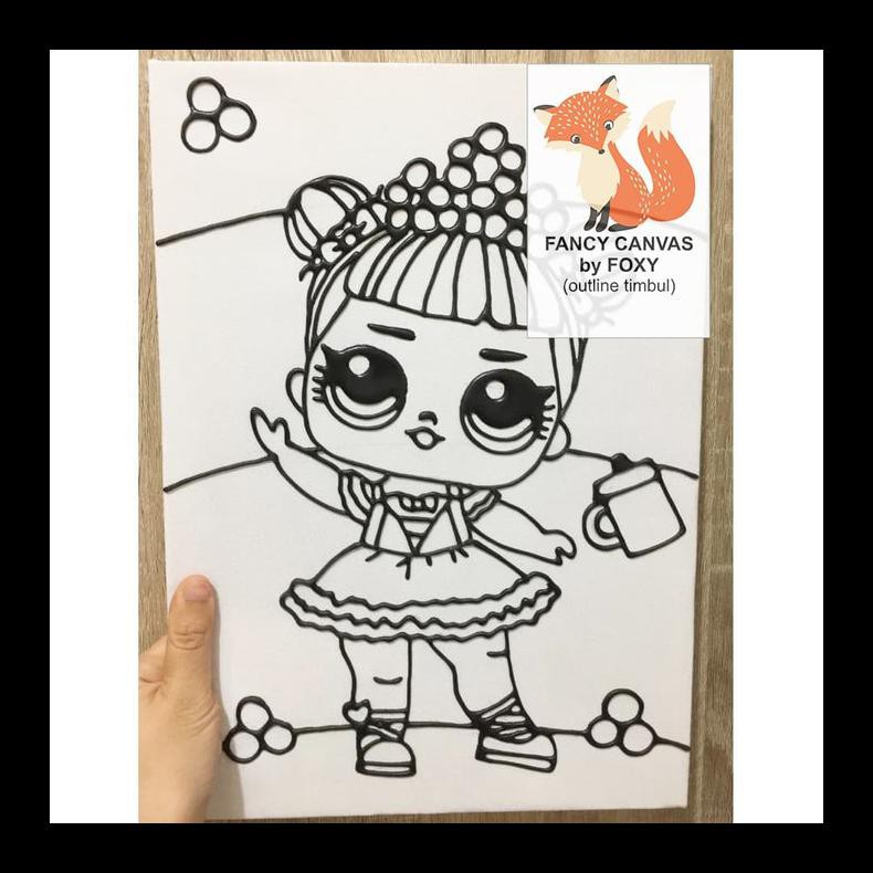 

Baru Kanvas Lukis Anak Gambar Lol Surprise Doll Peralatan Melukis Murah Al6